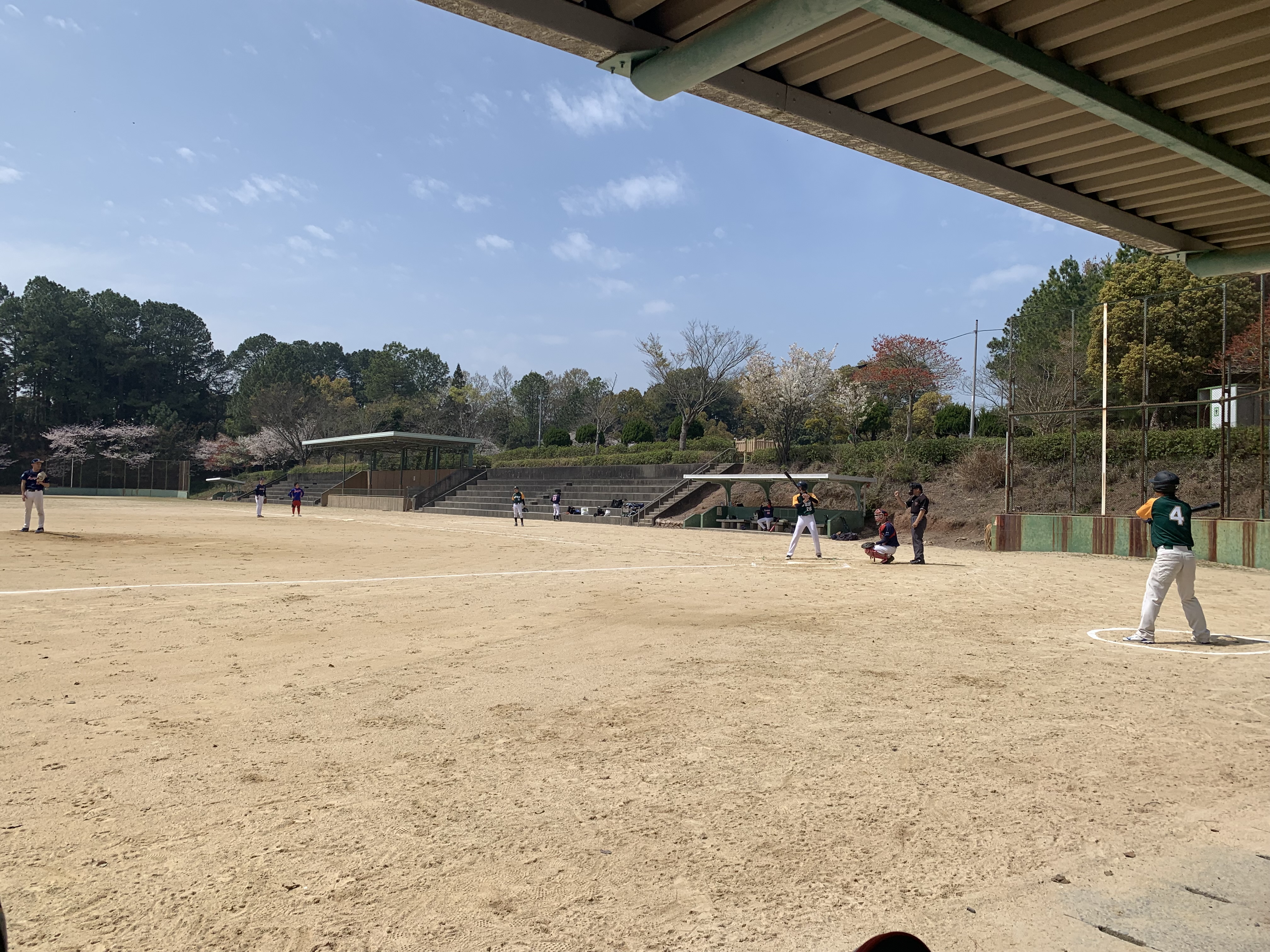 サンデーリーグ開幕戦の様子